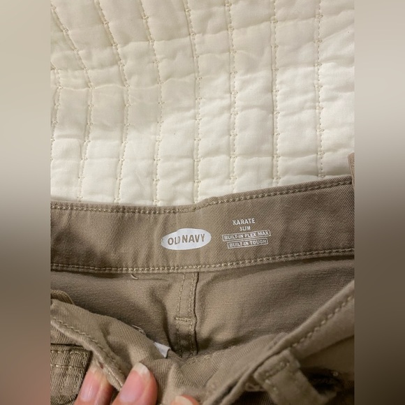 Boys Size 8 slim Khaki pants - Picture 2 of 2